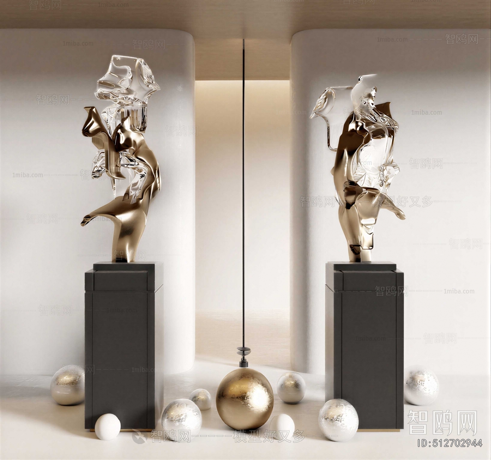 New Chinese Style Sculpture