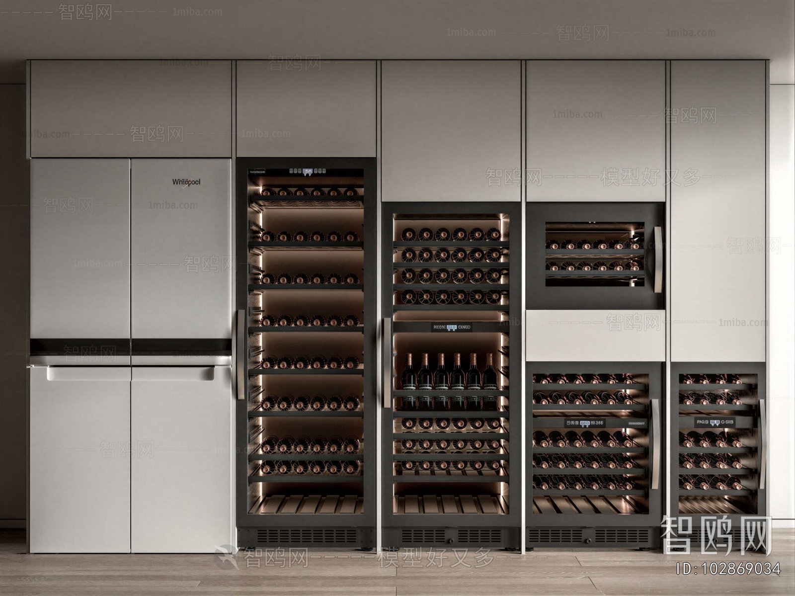 Modern Wine Cabinet