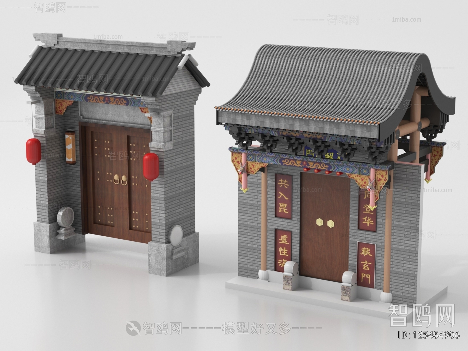 Chinese Style Facade Element