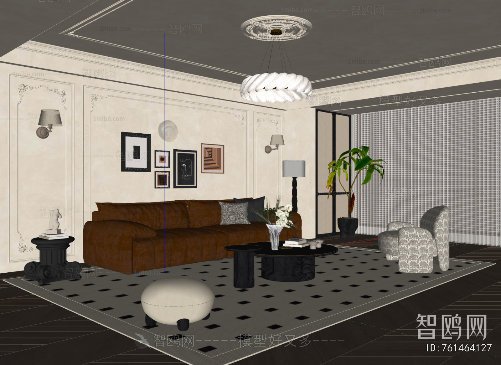 French Style A Living Room