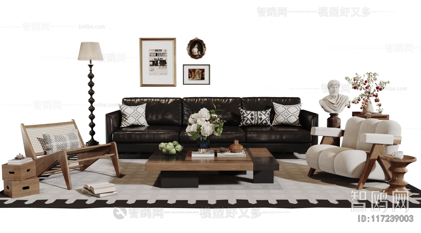 French Style Sofa Combination