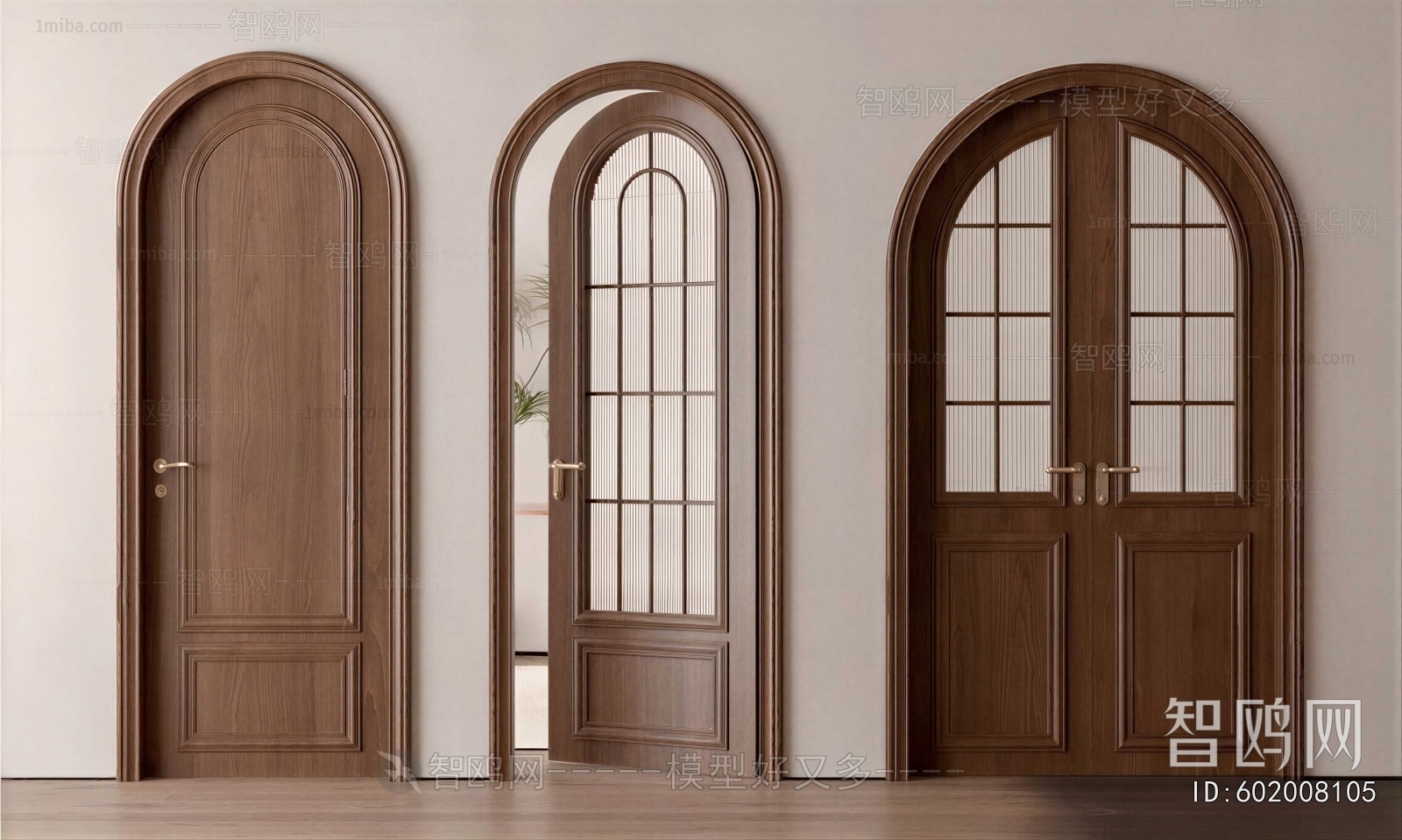 French Style Single Door