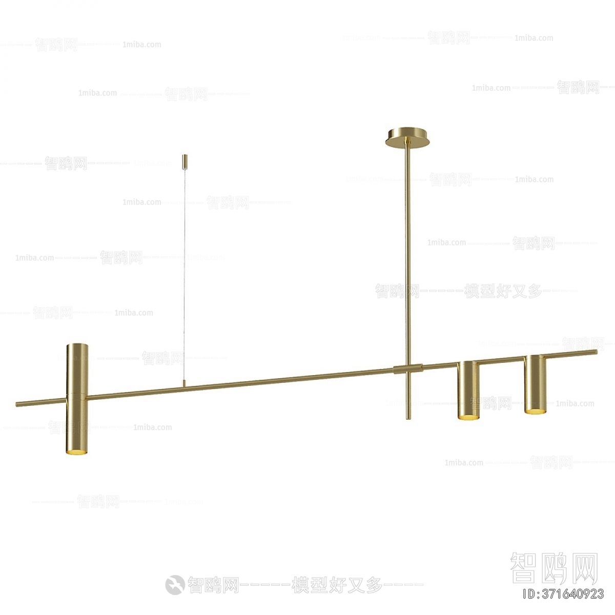 Modern Long Chandelier