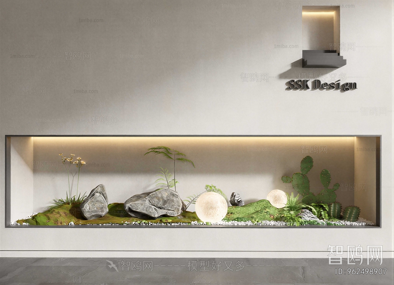 New Chinese Style Plant Landscaping