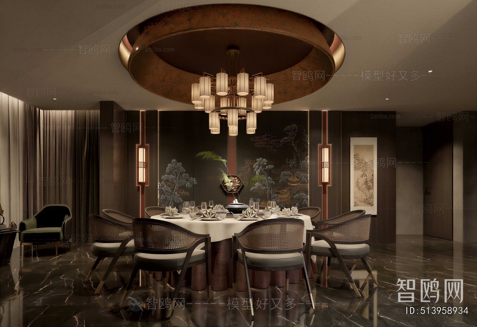 New Chinese Style Restaurant Box