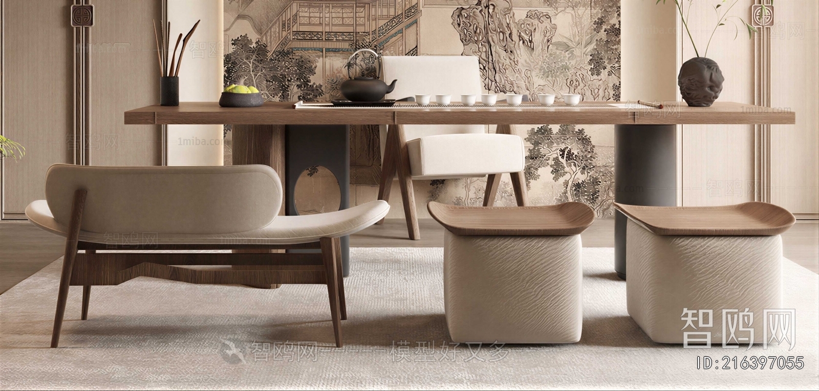 New Chinese Style Tea Tables And Chairs