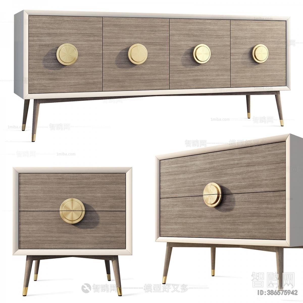 Modern Bedside Cupboard