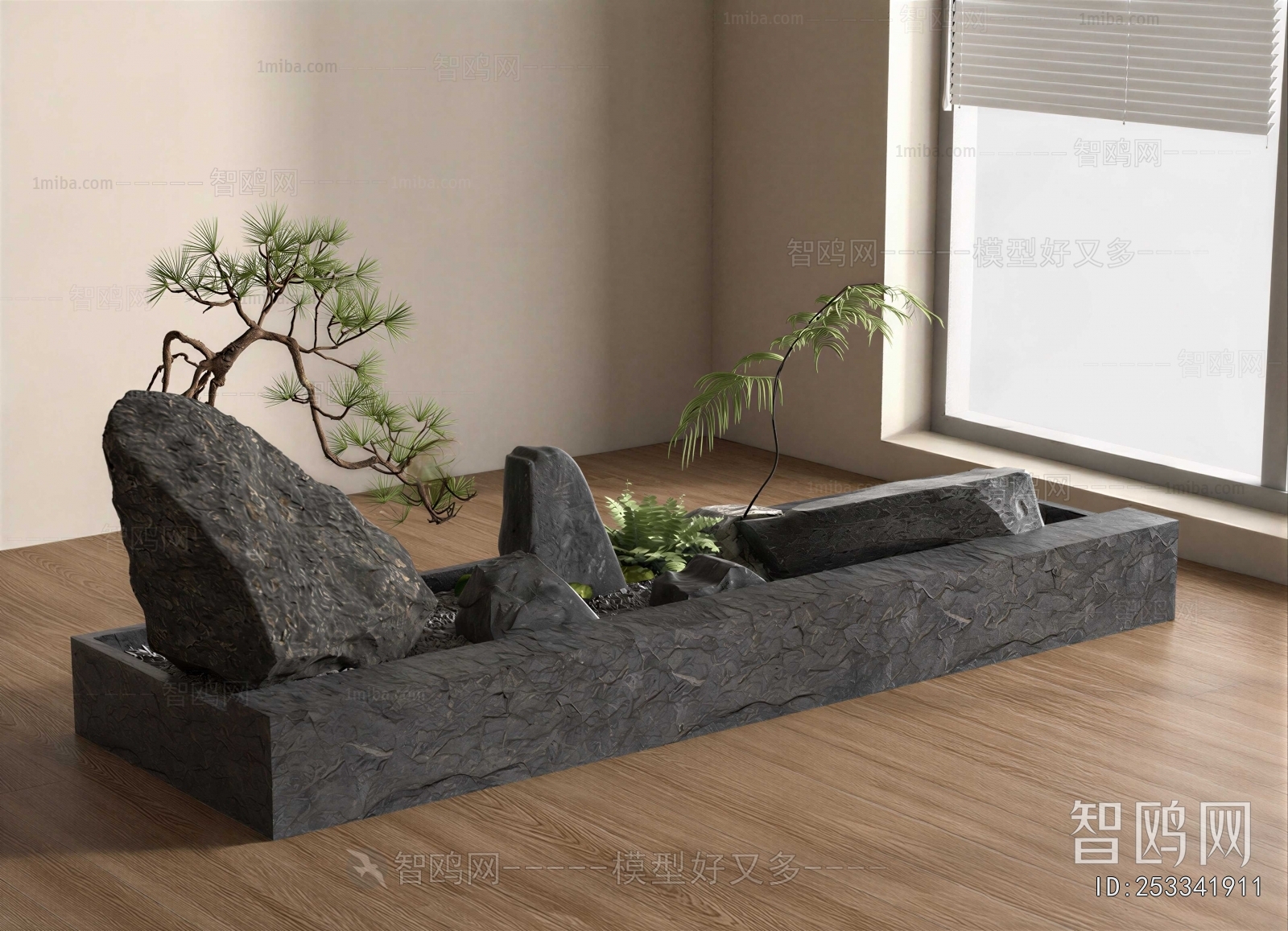 New Chinese Style Plant Landscaping