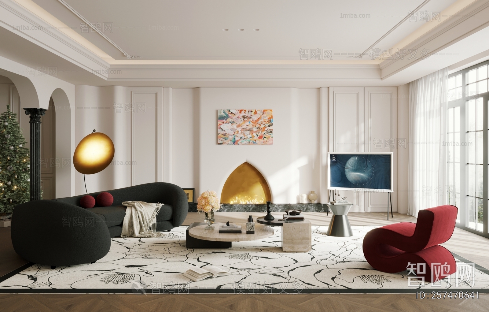 French Style A Living Room