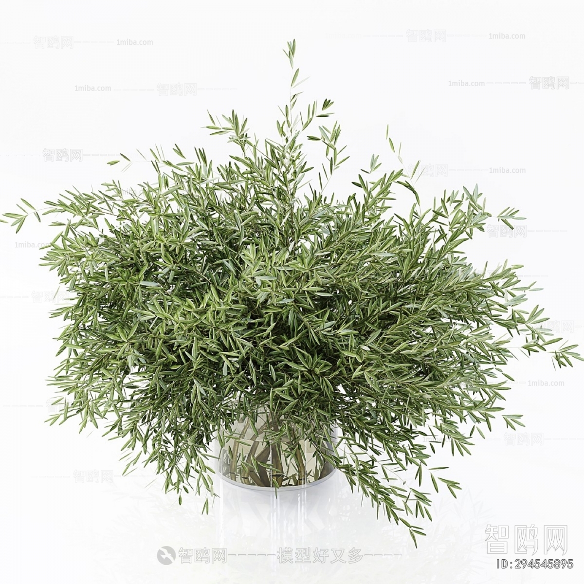 Modern Aquatic Green Plant