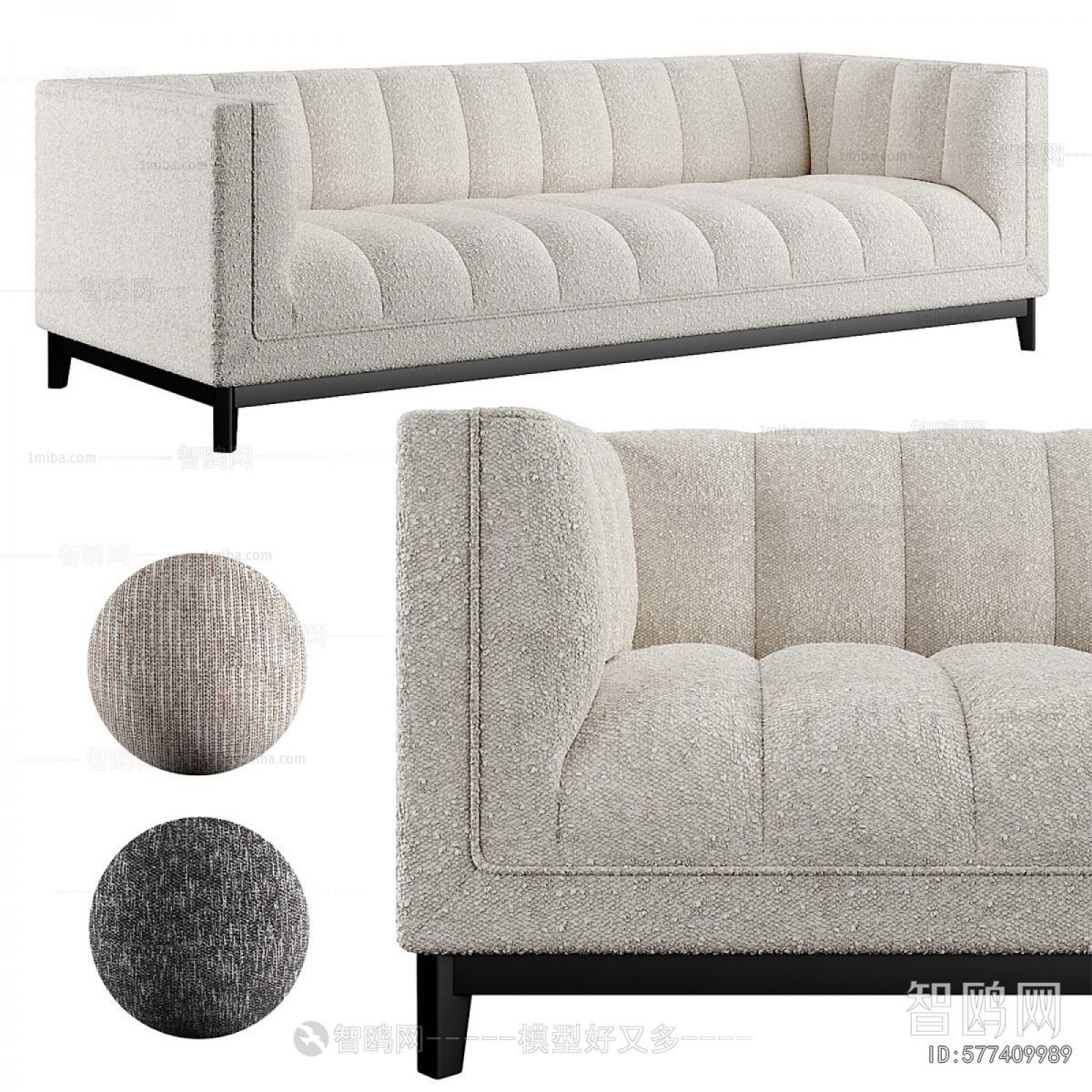 Modern Three-seat Sofa