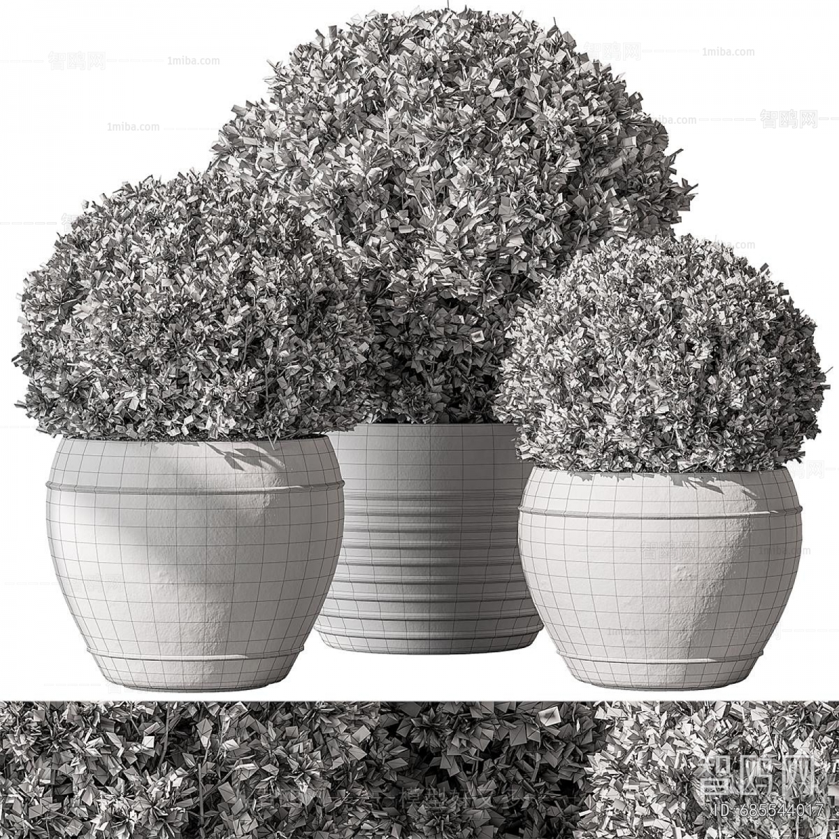 Modern Flower Bed, Flower Bowl, Flower Box