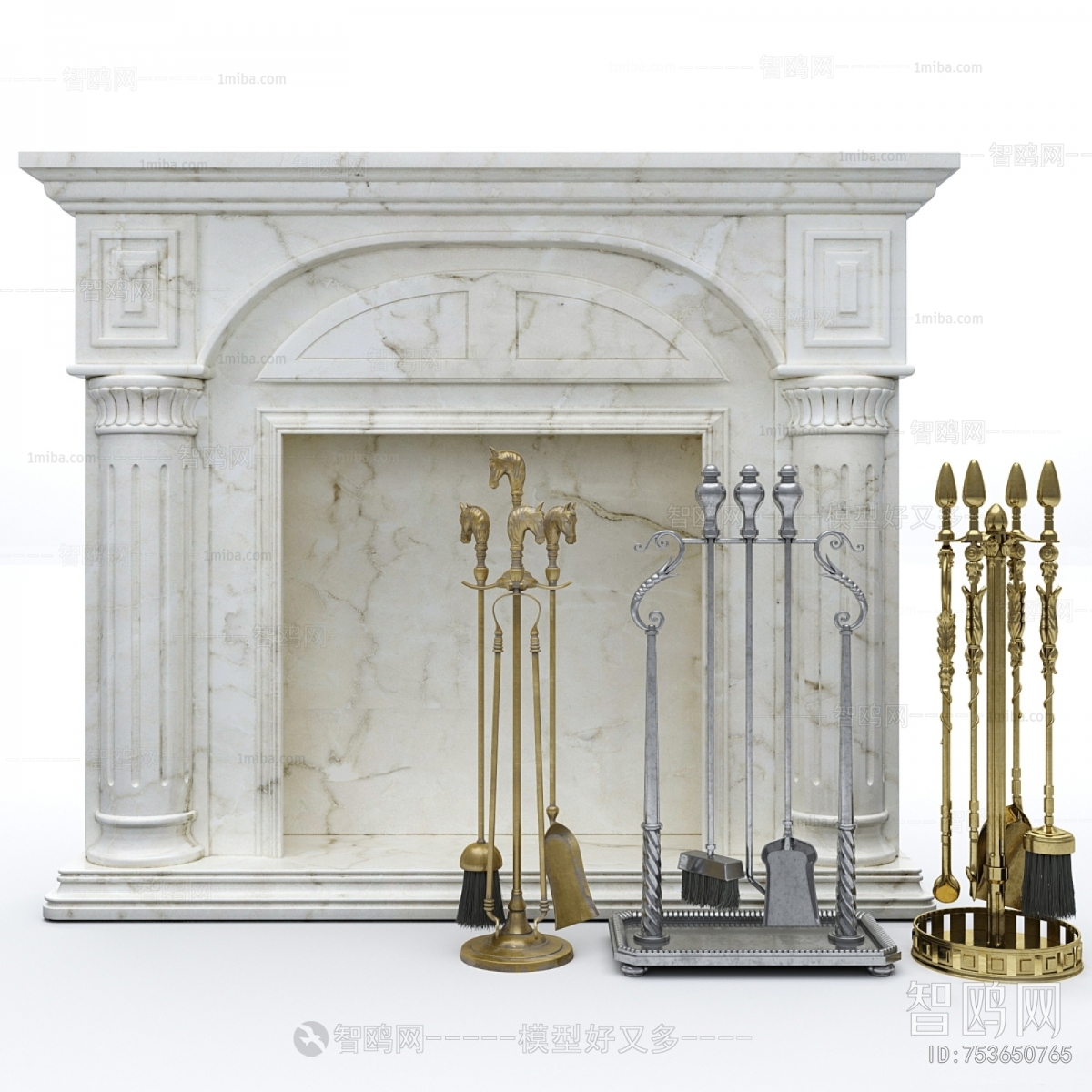 European Style Fireplace