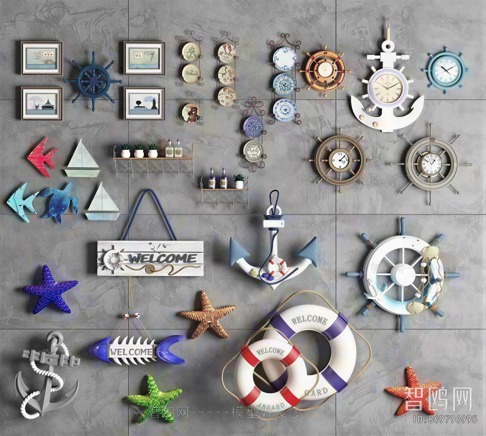 Mediterranean Style Wall Decoration