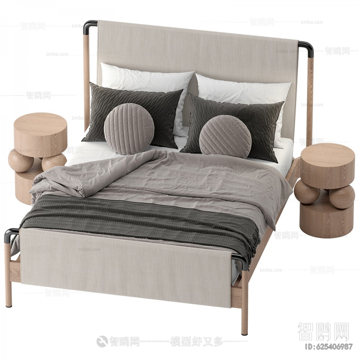 Modern Double Bed
