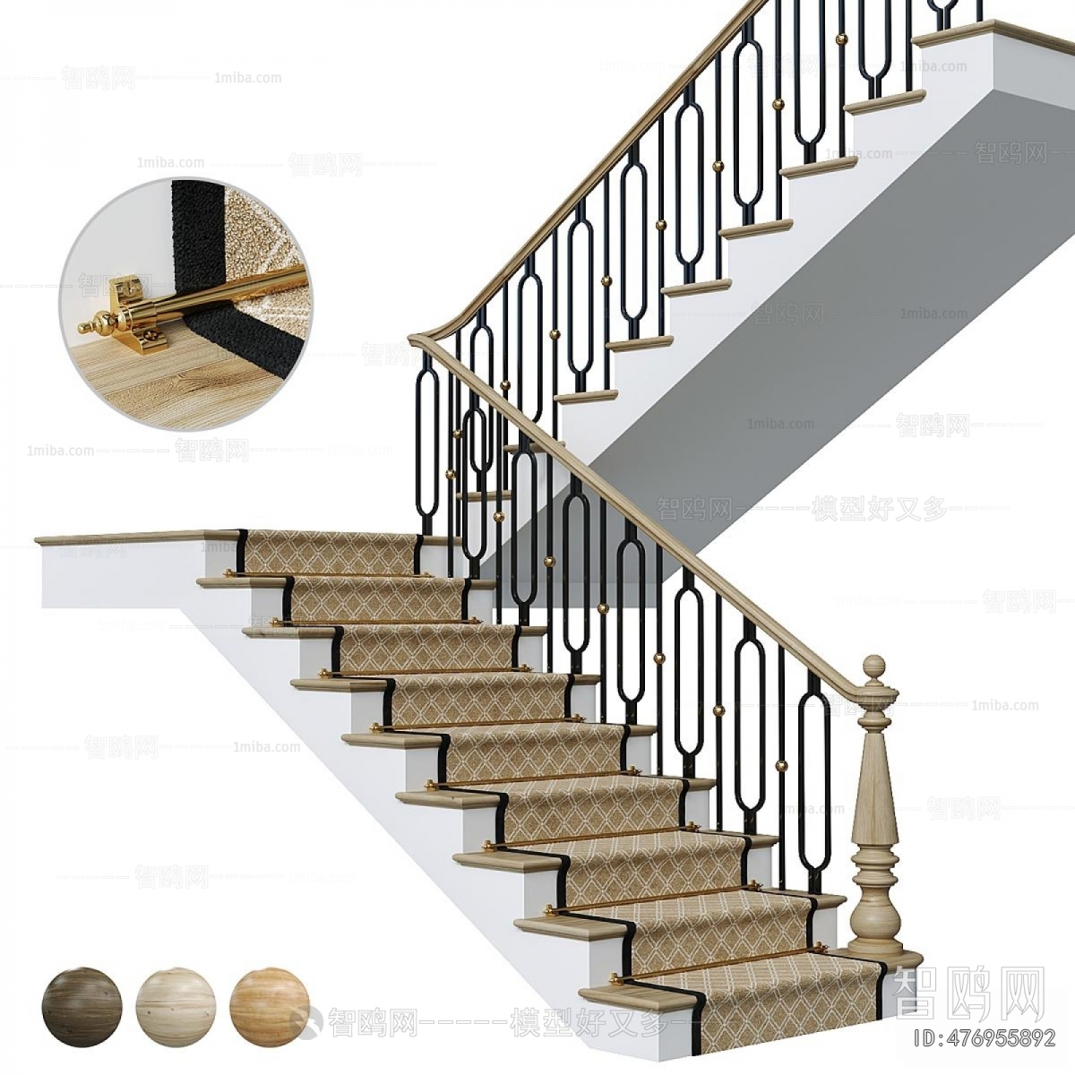 New Chinese Style Staircase