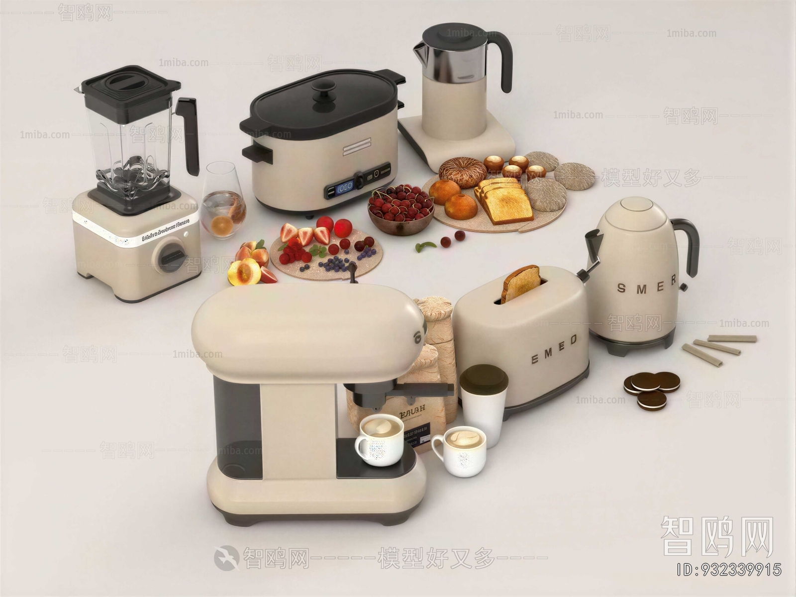 Modern Electric Kitchen Appliances