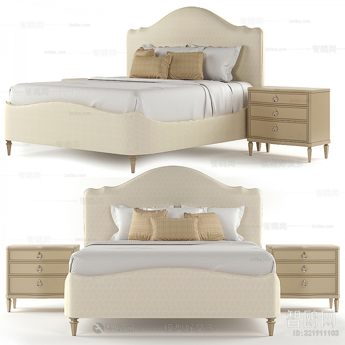 Modern Double Bed