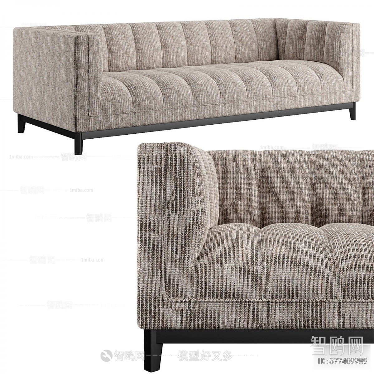 Modern Three-seat Sofa