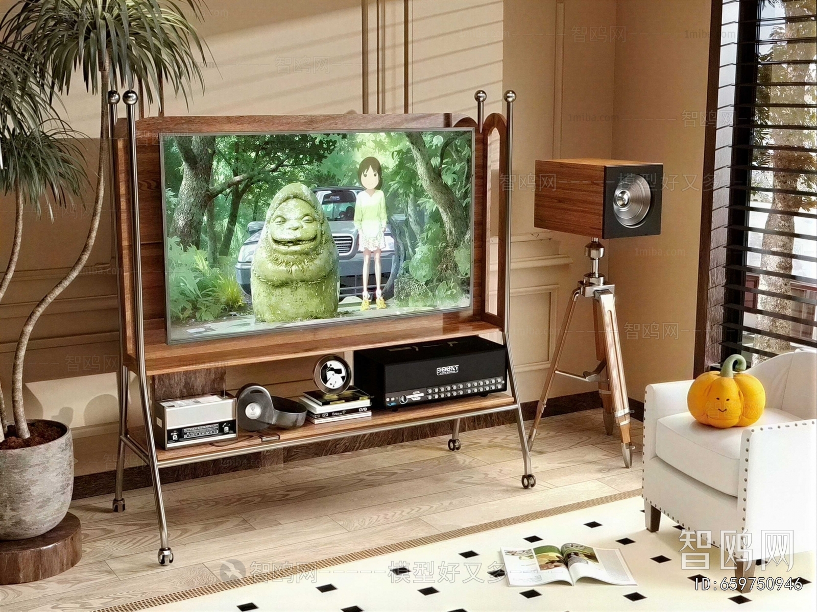 Modern TV Set