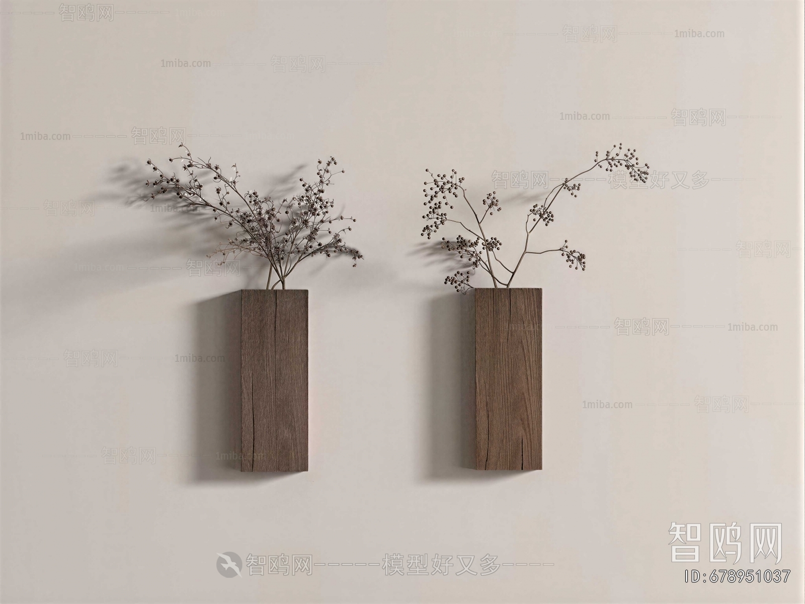 Wabi-sabi Style Wall Decoration