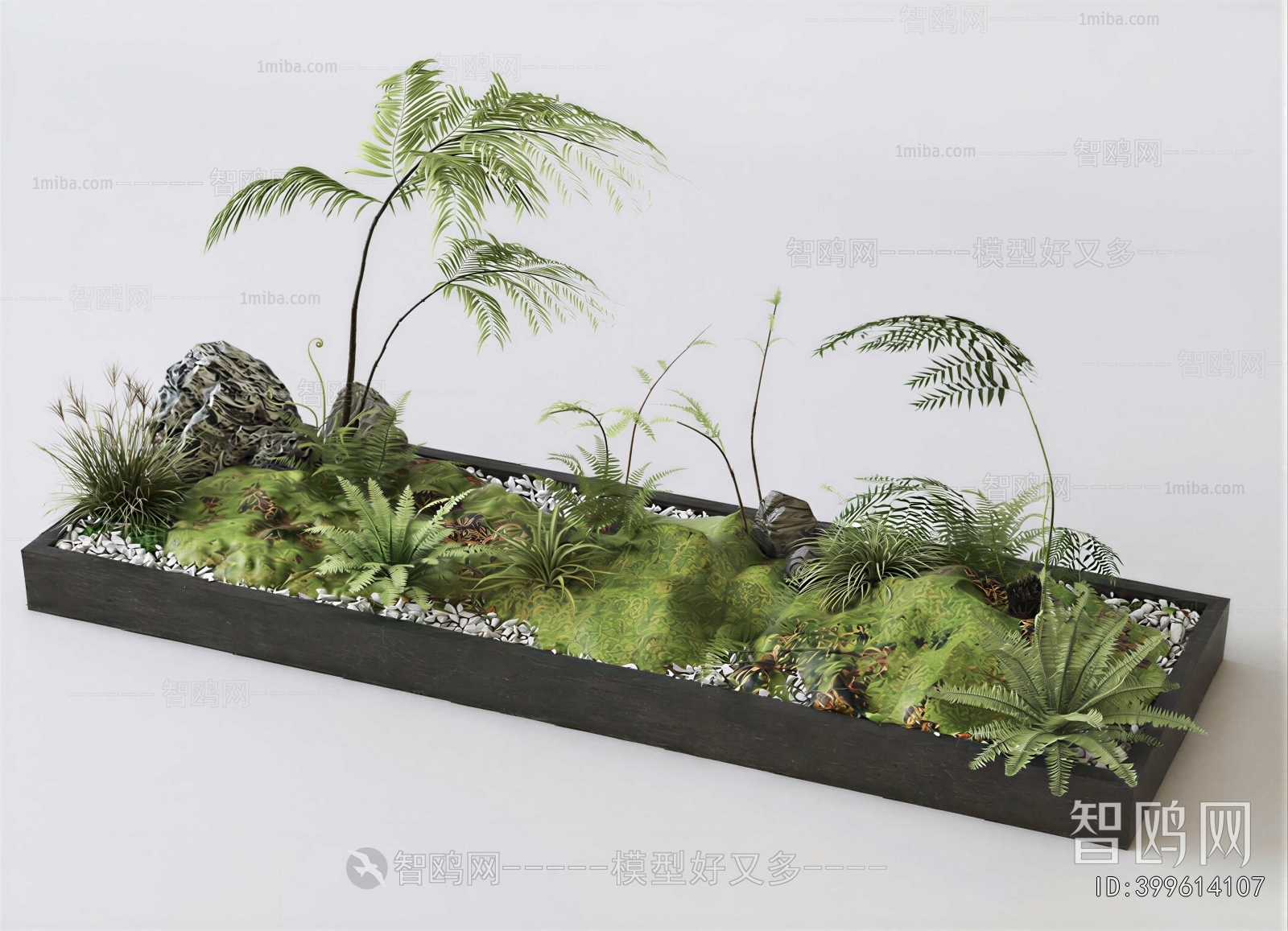New Chinese Style Plant Landscaping