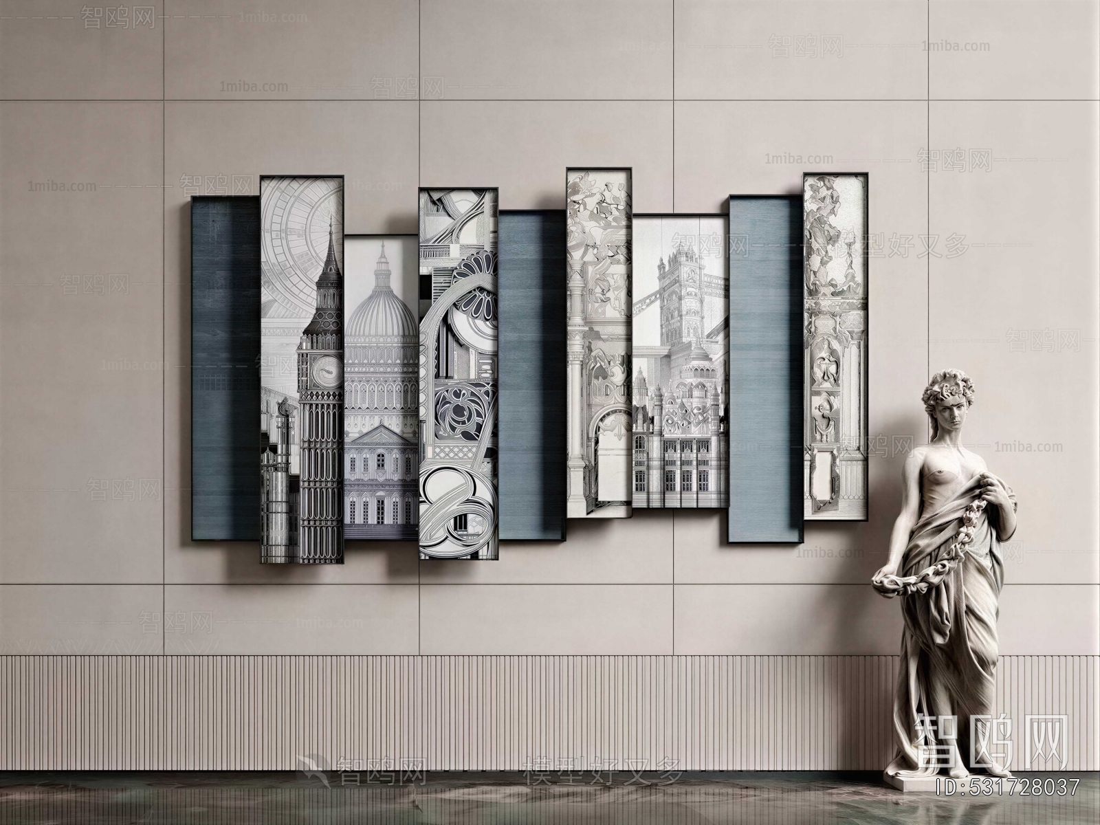 Industrial Style Wall Decoration