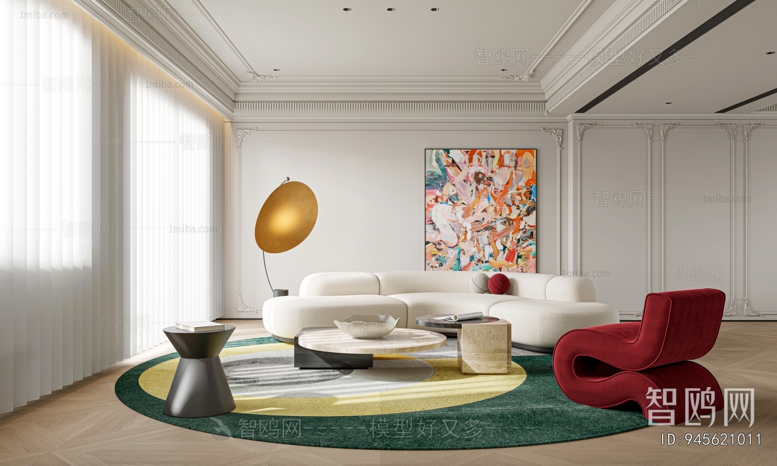 French Style A Living Room