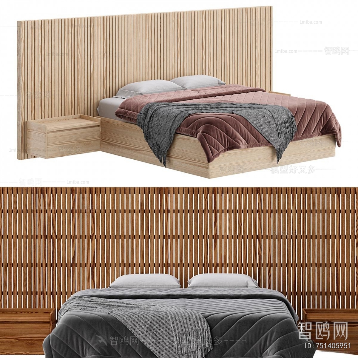 Modern Double Bed