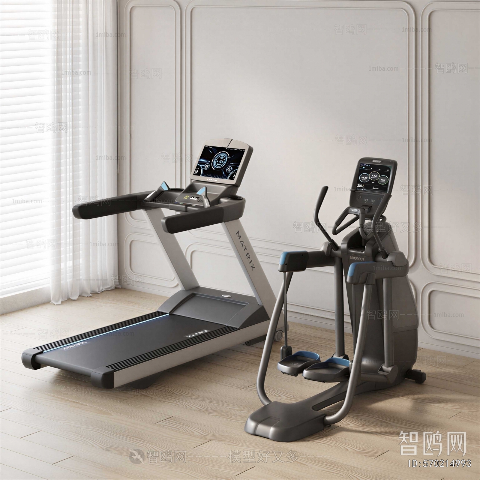 Modern Fitness Equipment