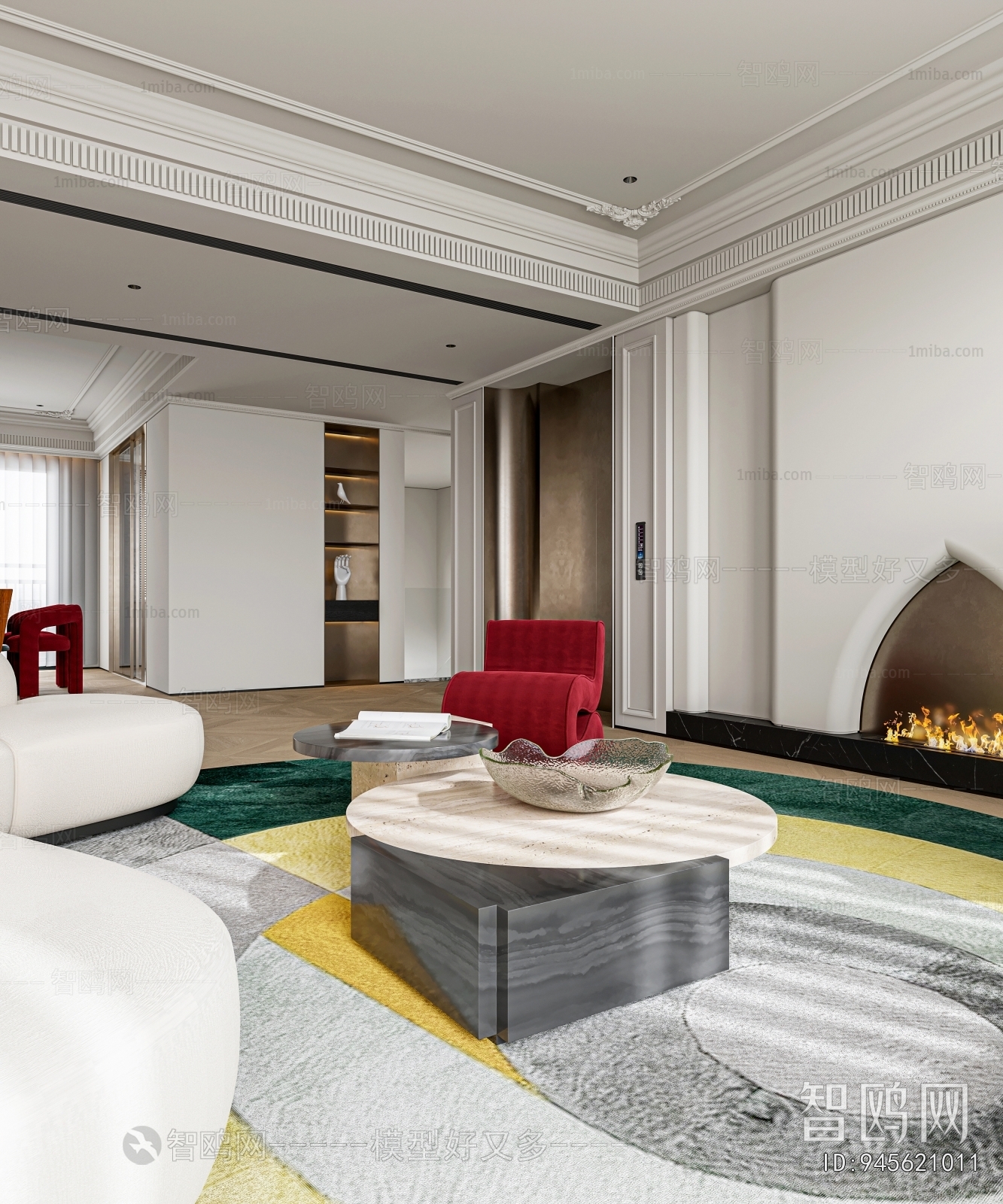 French Style A Living Room