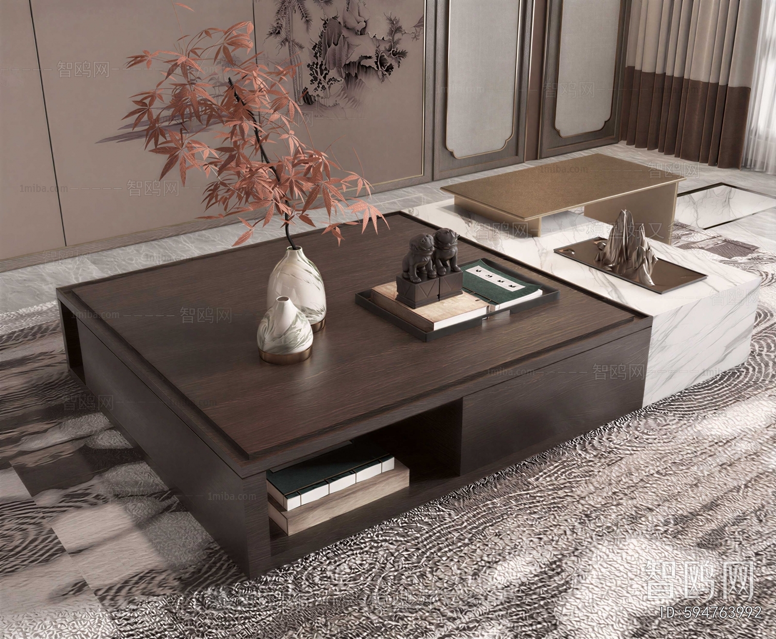 New Chinese Style Coffee Table