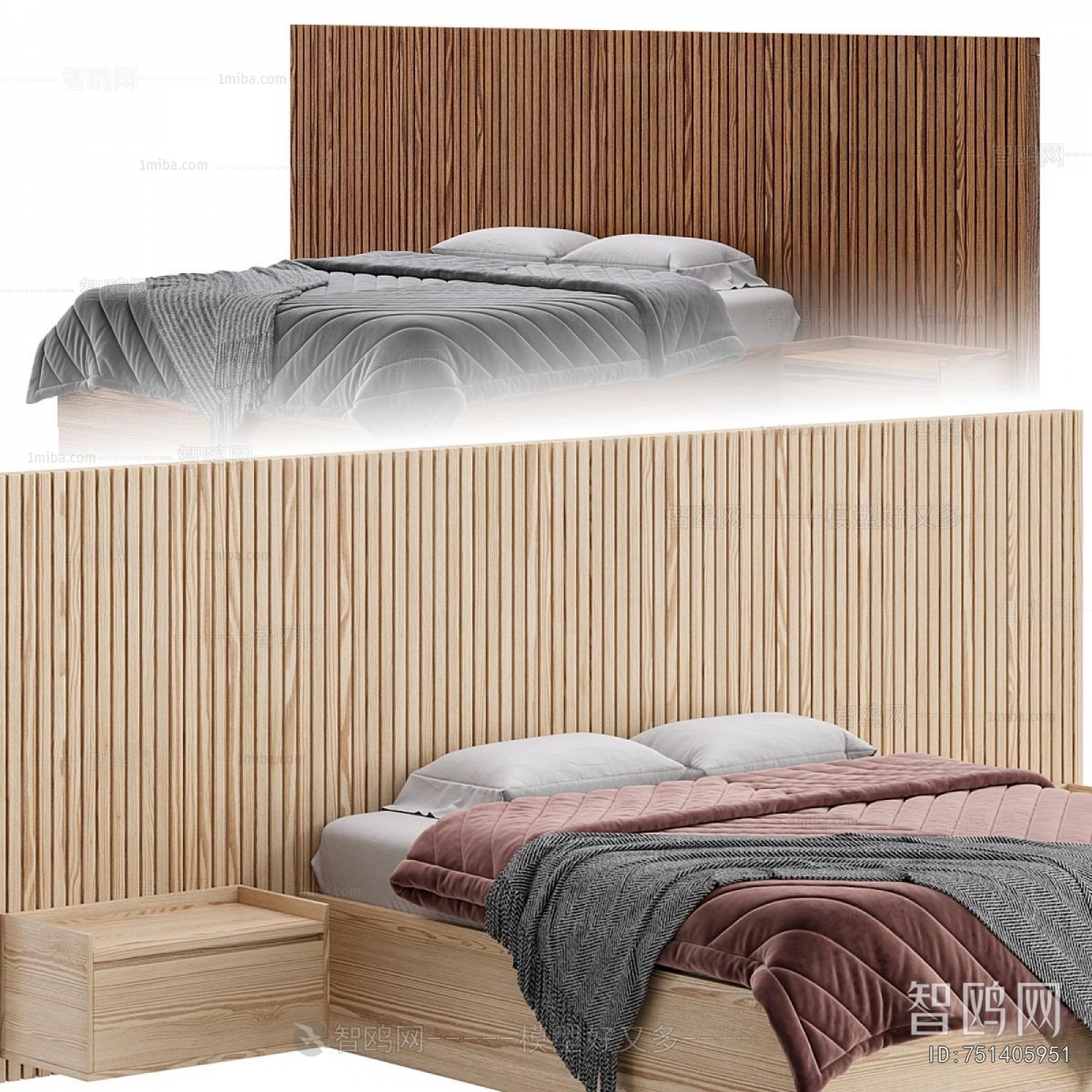 Modern Double Bed