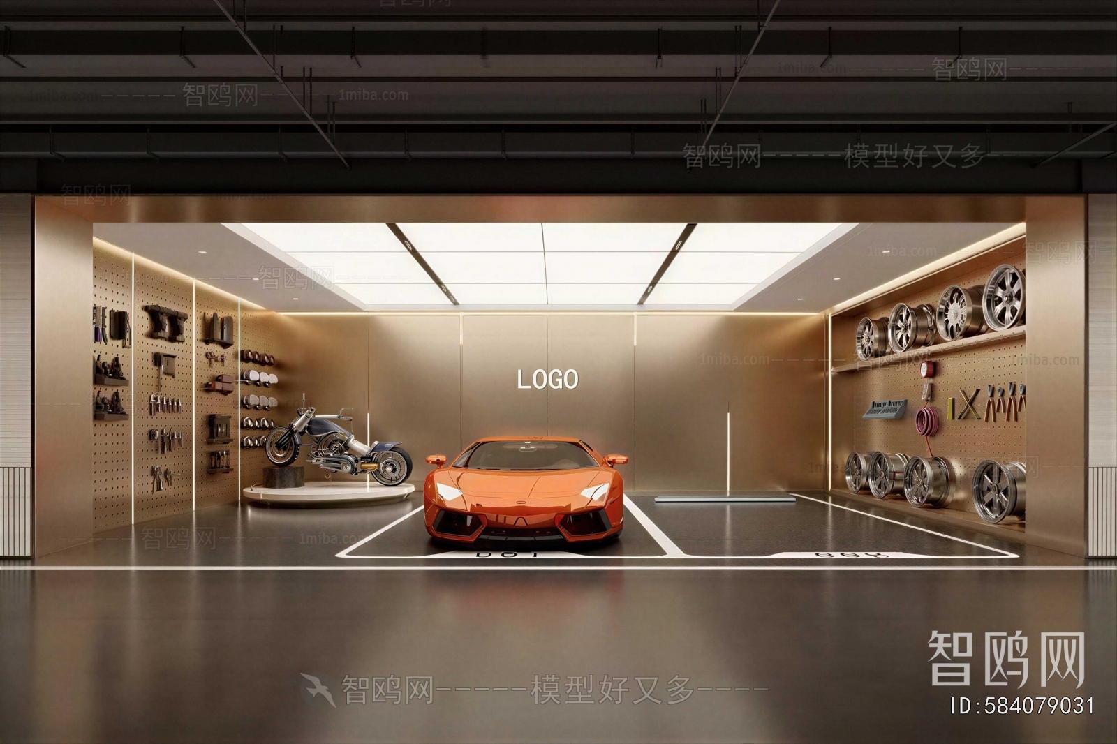 Modern Underground Garage