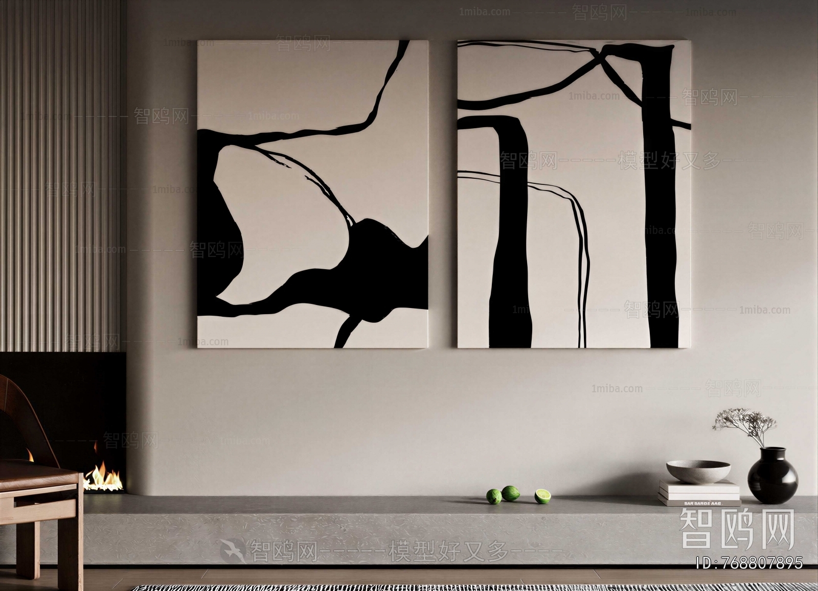 Wabi-sabi Style Painting