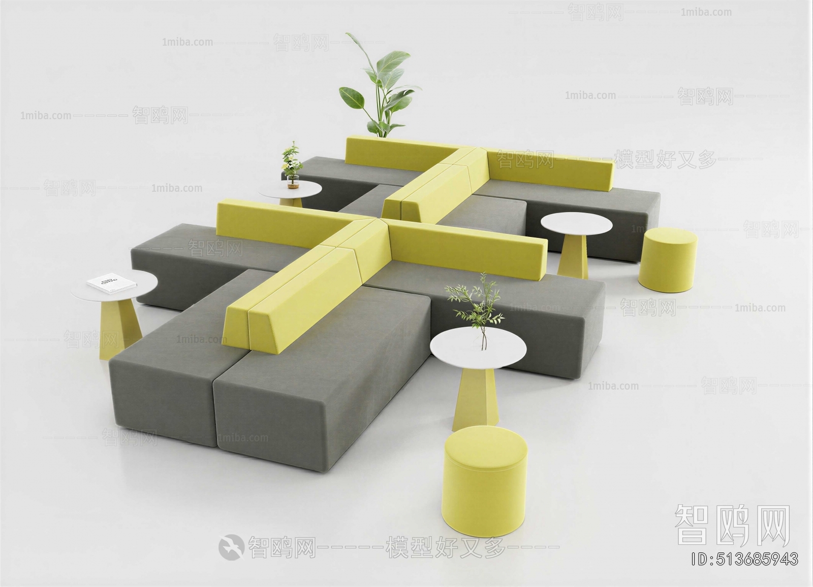 Modern Card Seat Sofa