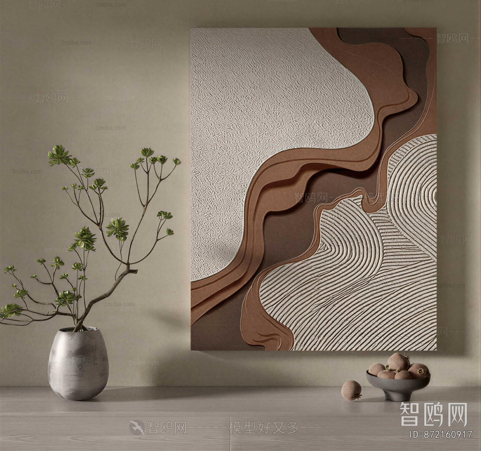 Wabi-sabi Style Painting