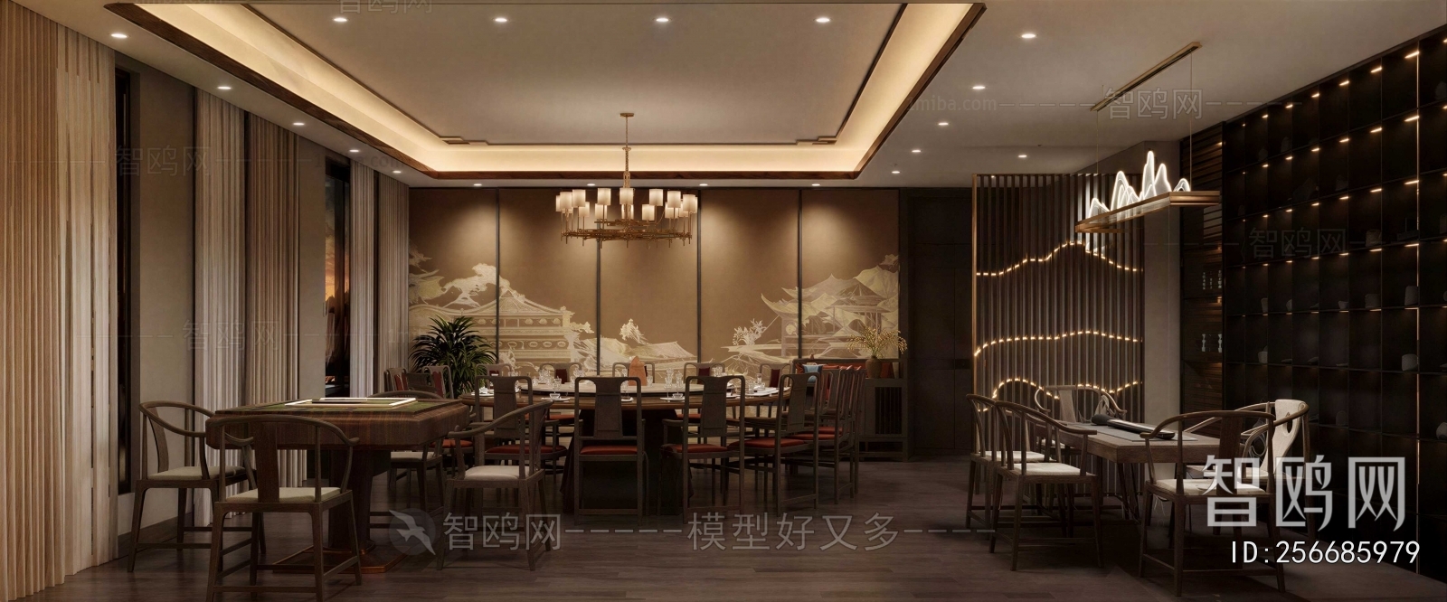 New Chinese Style Restaurant Box