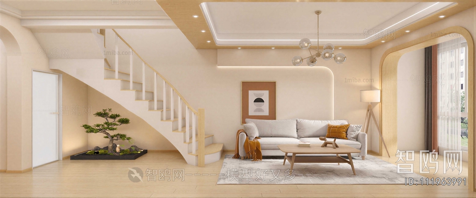 American Style A Living Room