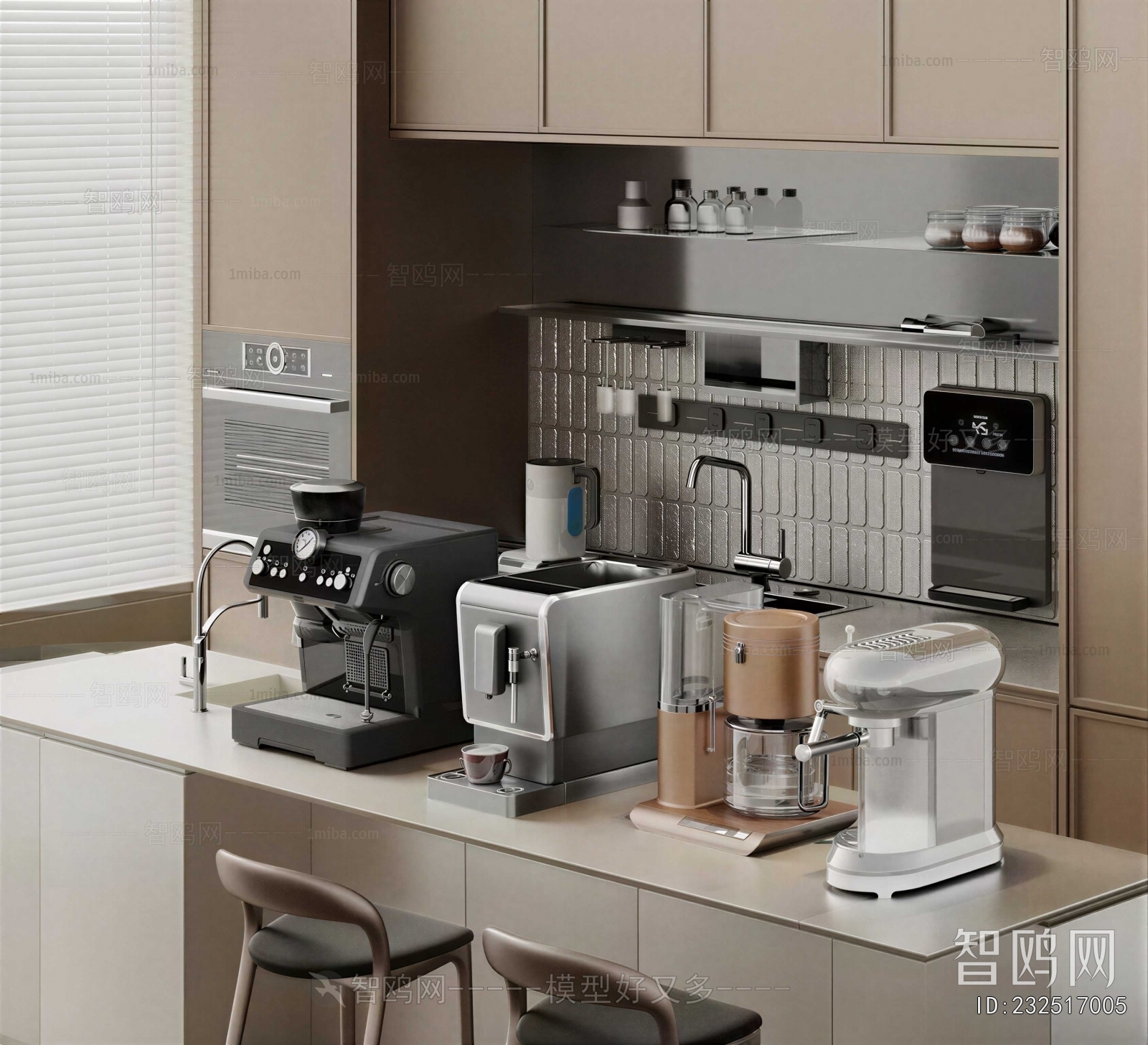 Modern Electric Kitchen Appliances
