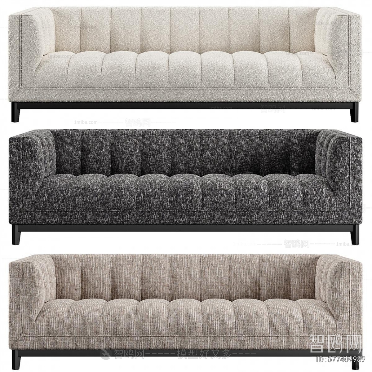 Modern Three-seat Sofa
