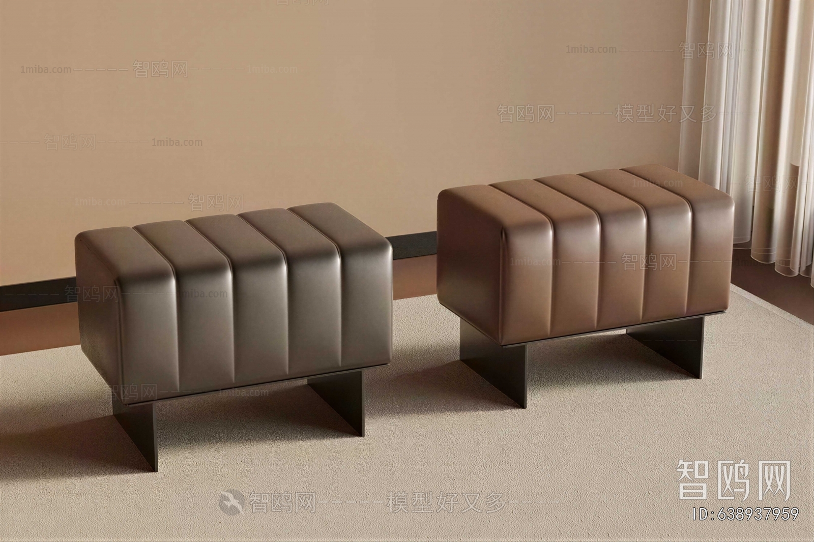 Modern Sofa Stool