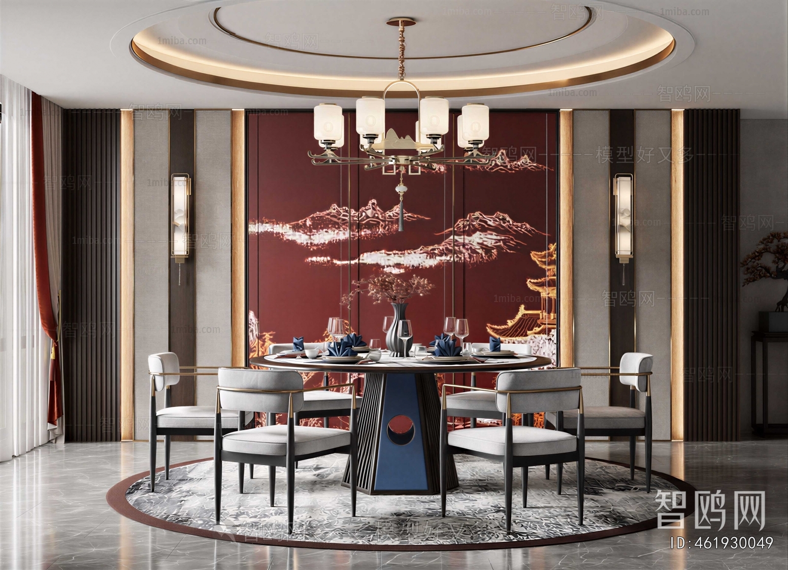 New Chinese Style Restaurant Box