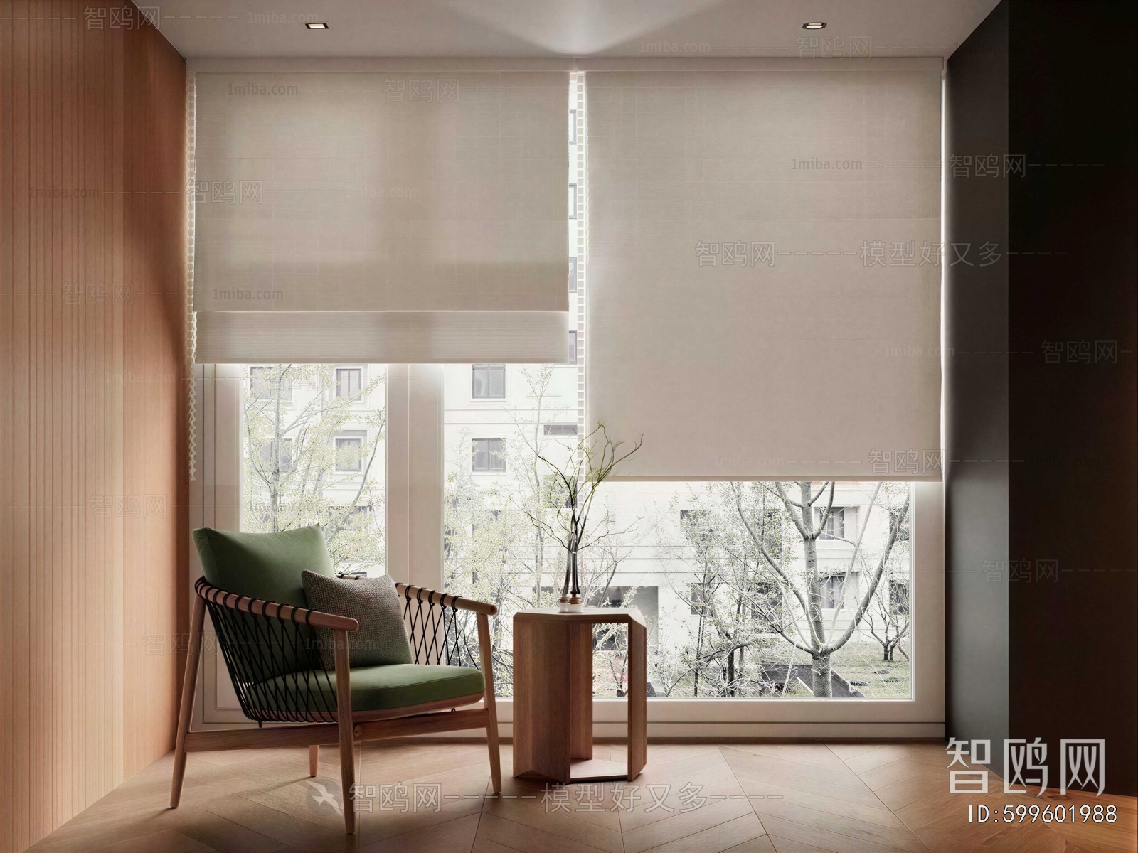 Modern Roman Curtain