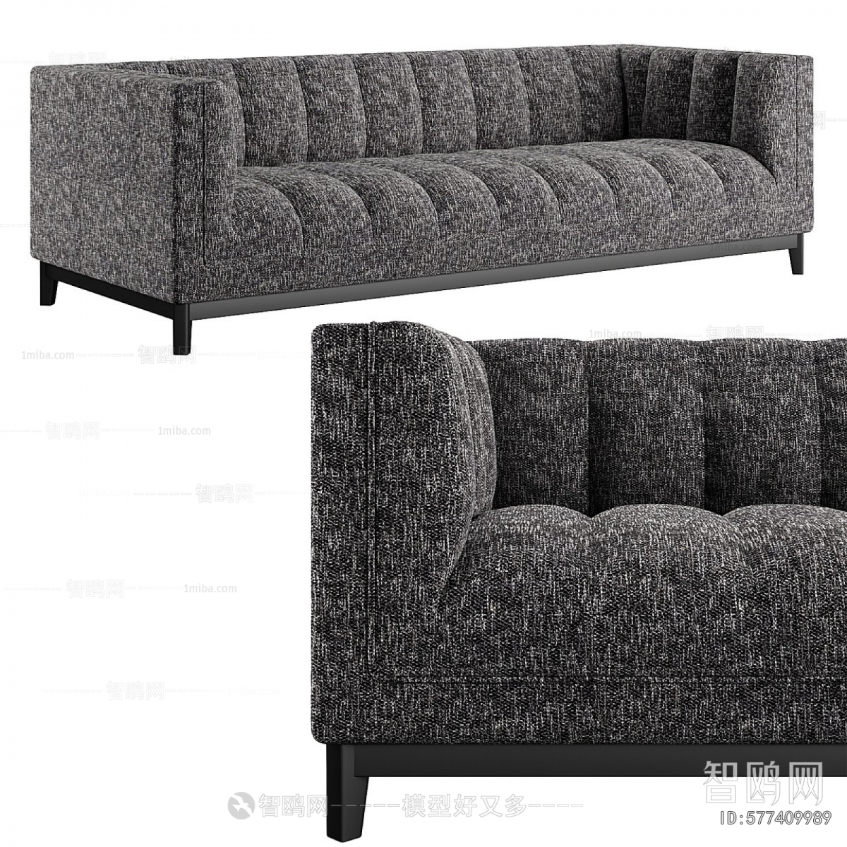 Modern Three-seat Sofa