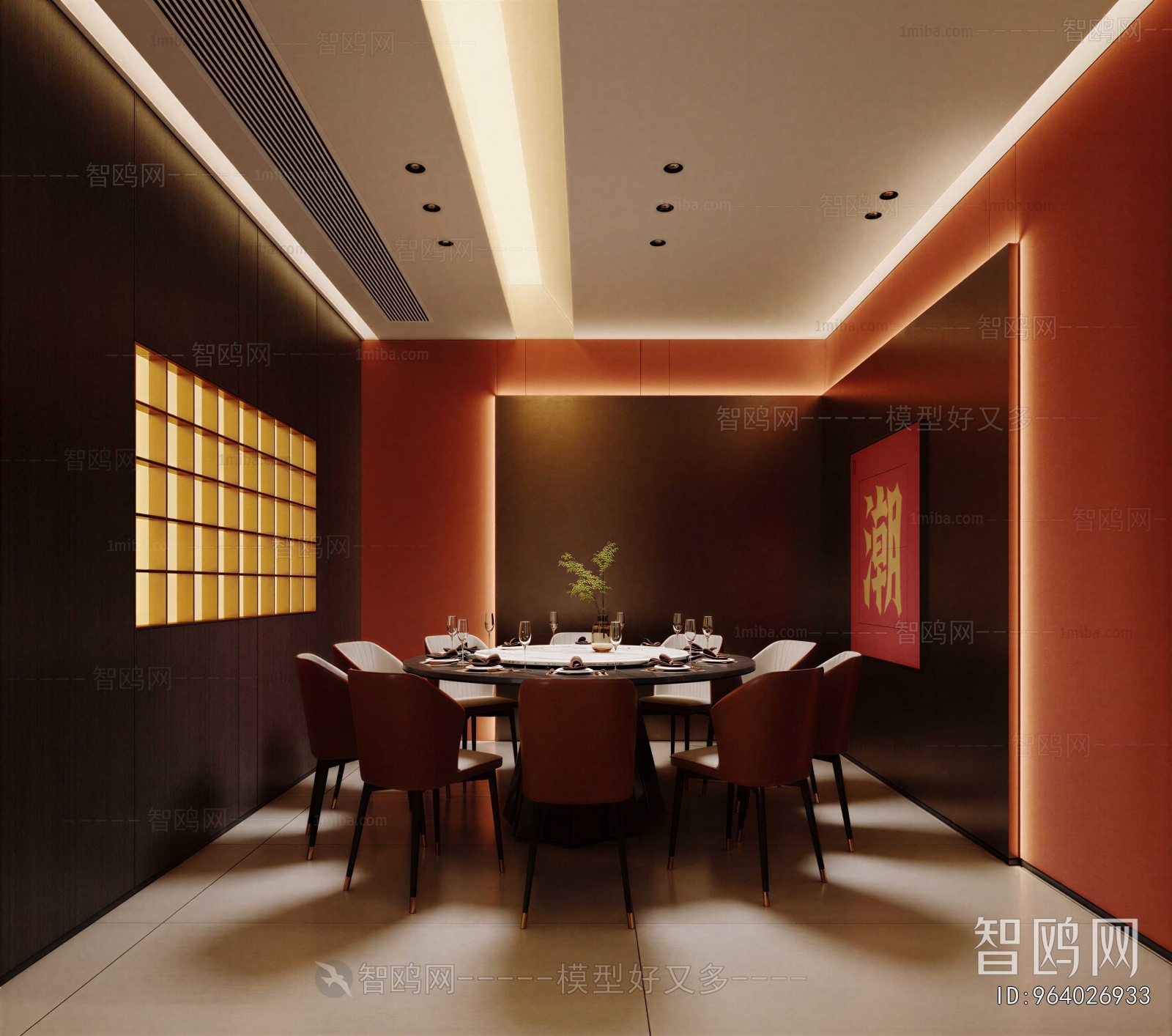 New Chinese Style Restaurant Box