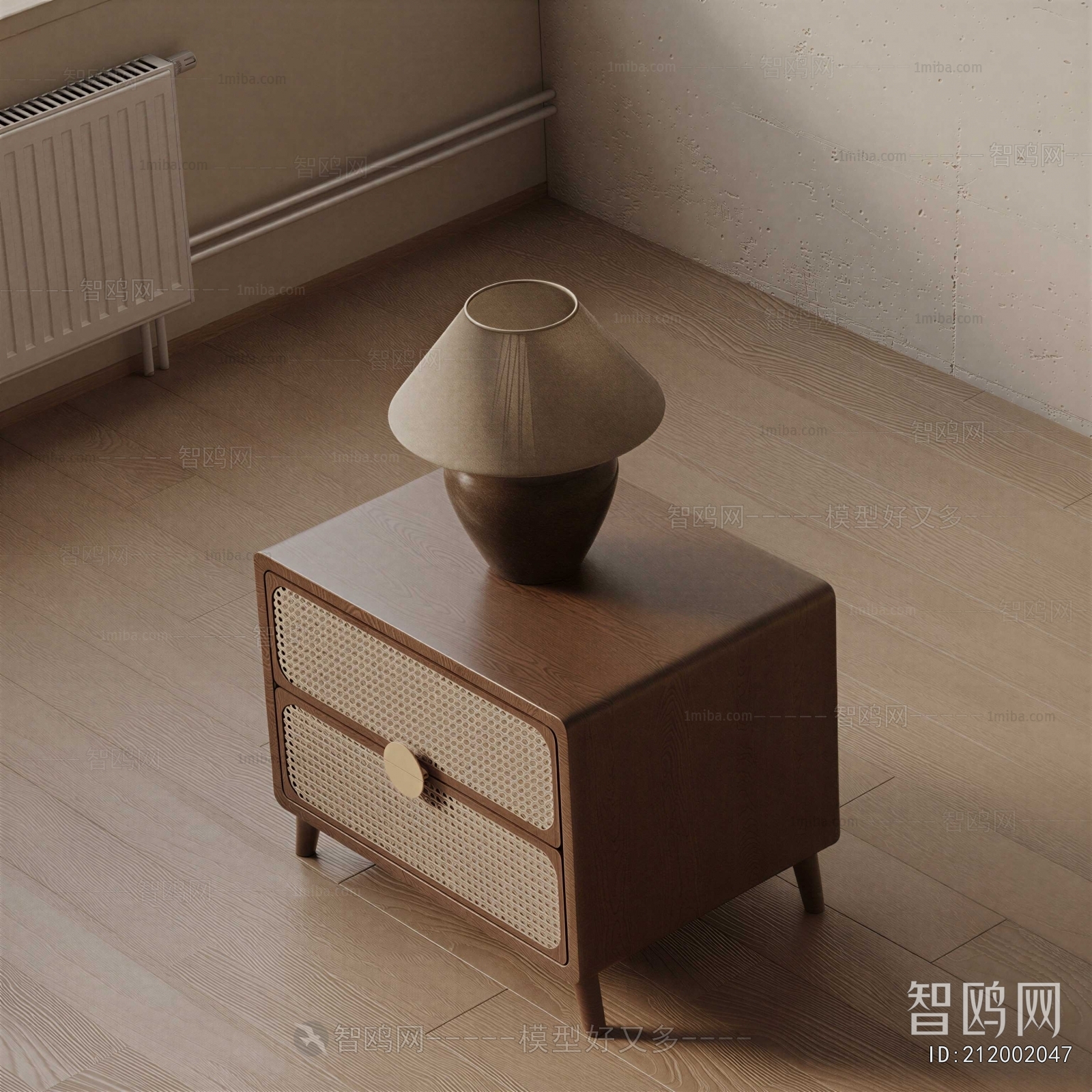 Modern Bedside Cupboard