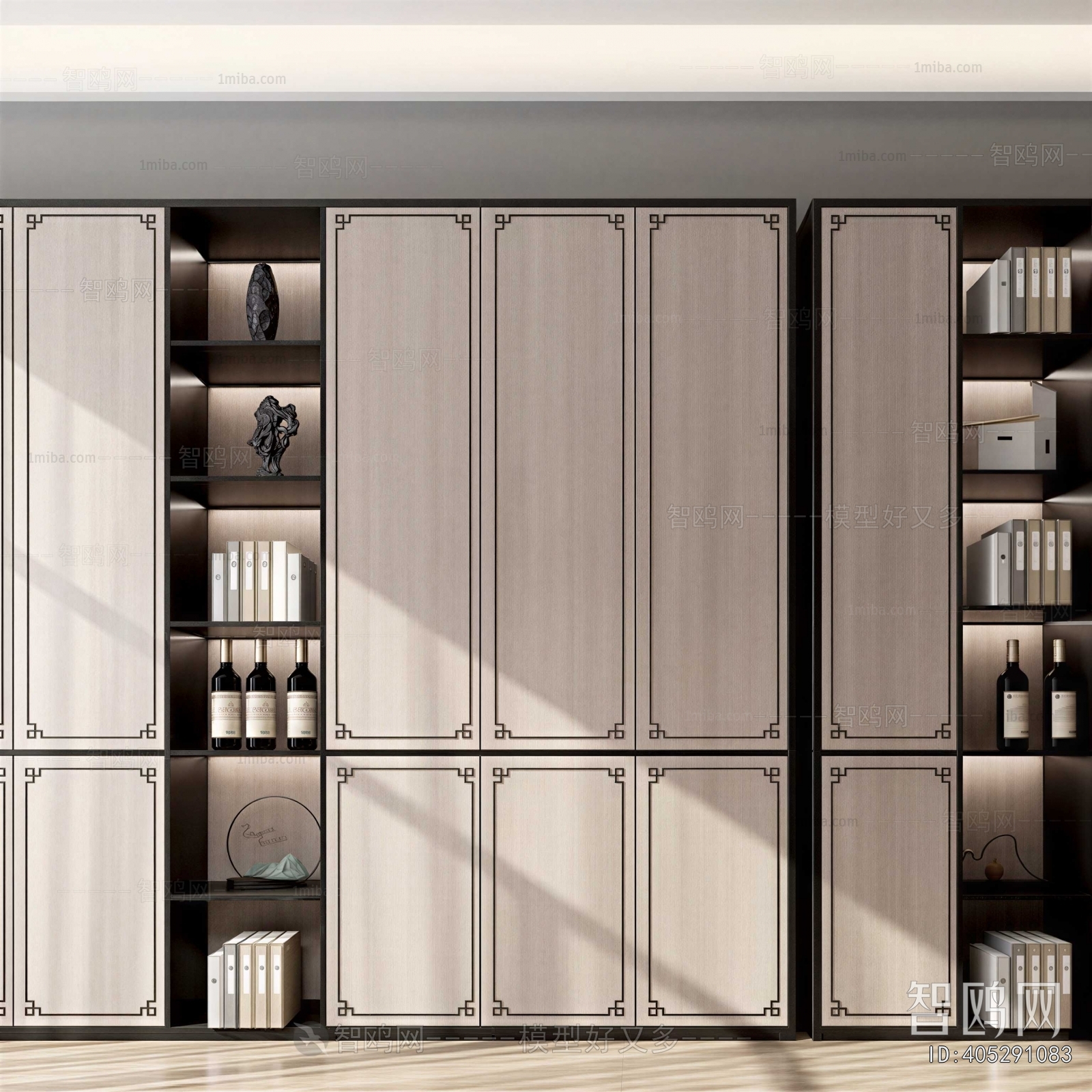 New Chinese Style Bookcase