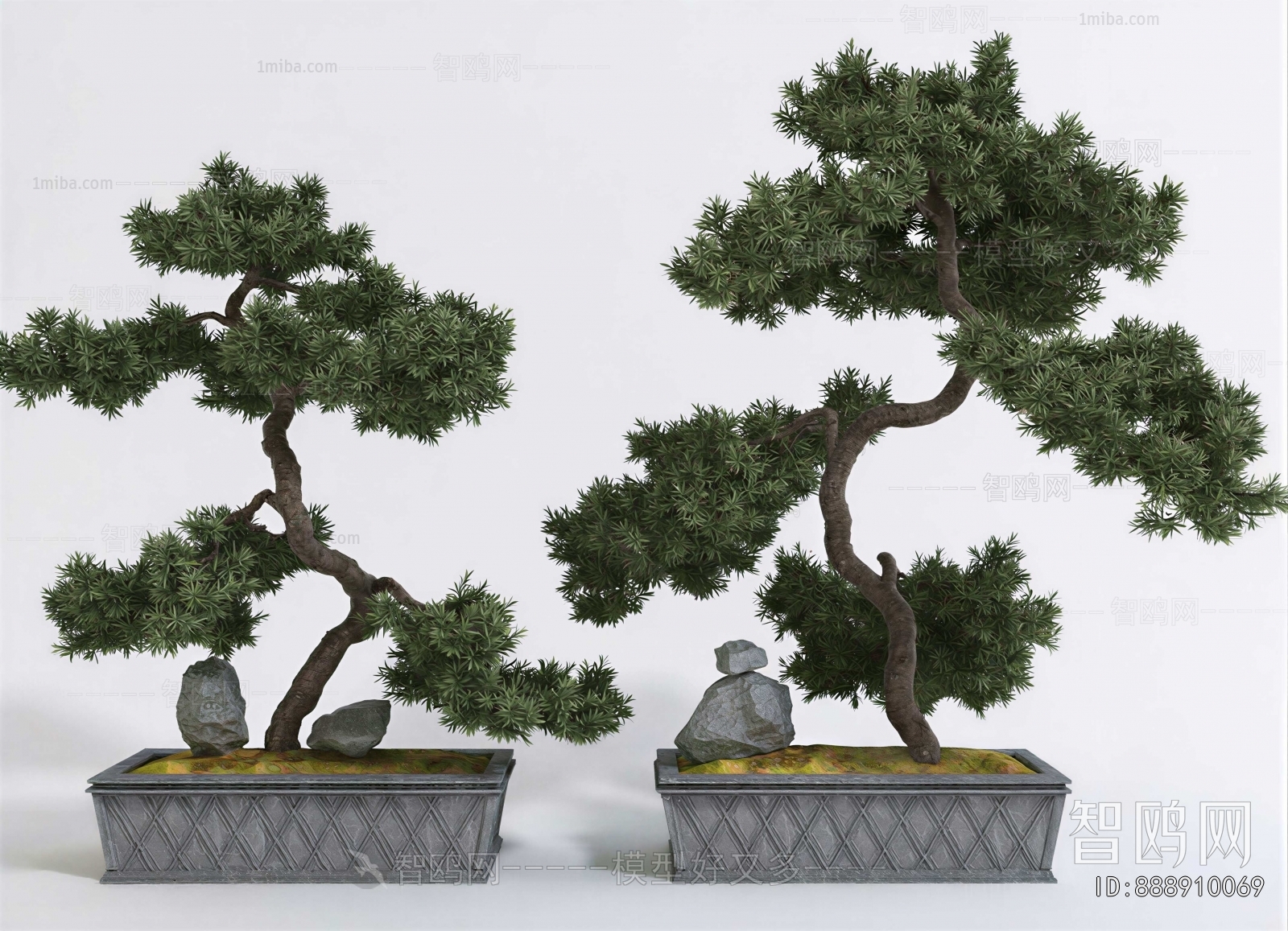 New Chinese Style Bonsai
