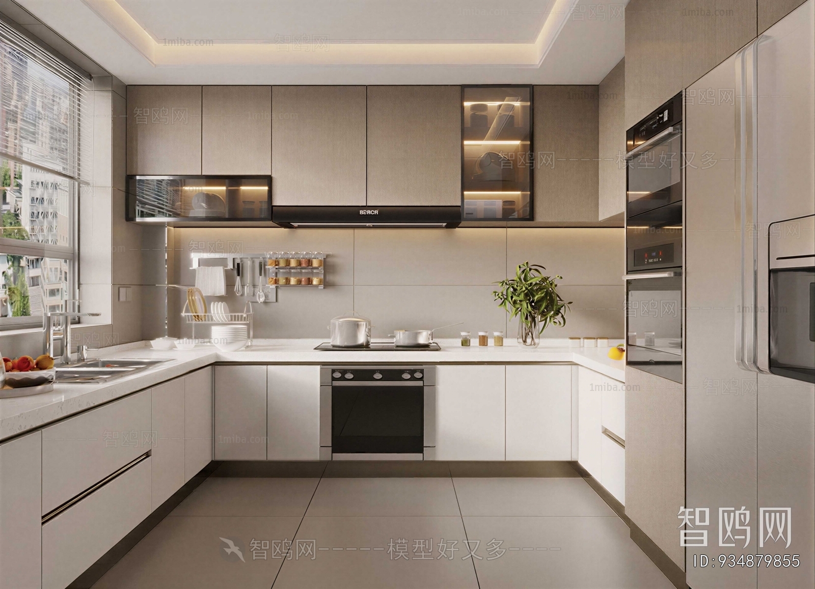 Modern The Kitchen